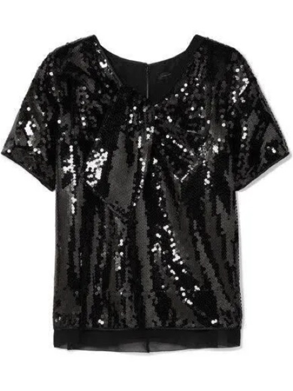 Marc Jacobs Vintage 2000s Y2K Sequined Bow Top, sz US 6 / M, new with tags